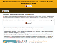 Tablet Screenshot of ilerdaautomocion.com